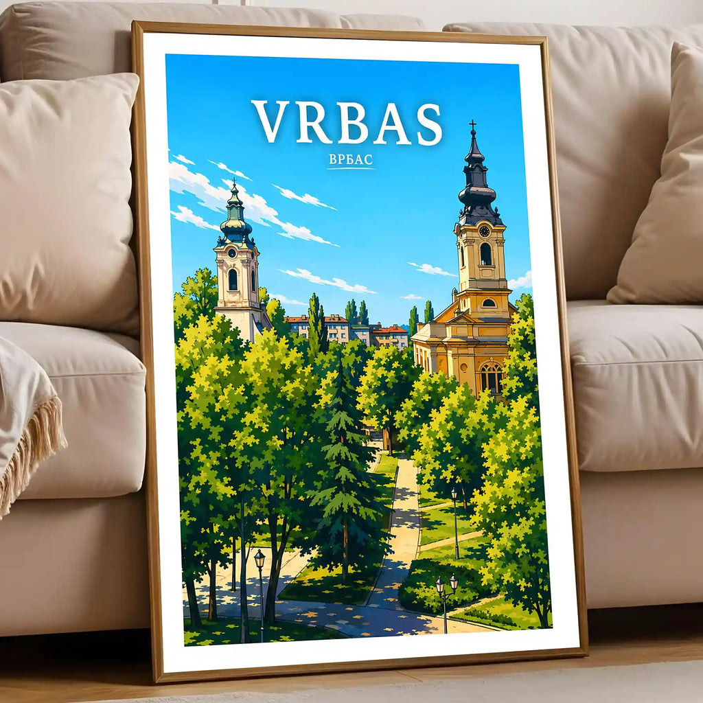 Poster Vrbas - bački kanal