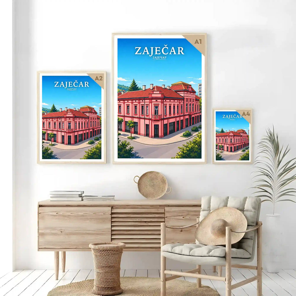 Poster Zaječar - dolina Timoka