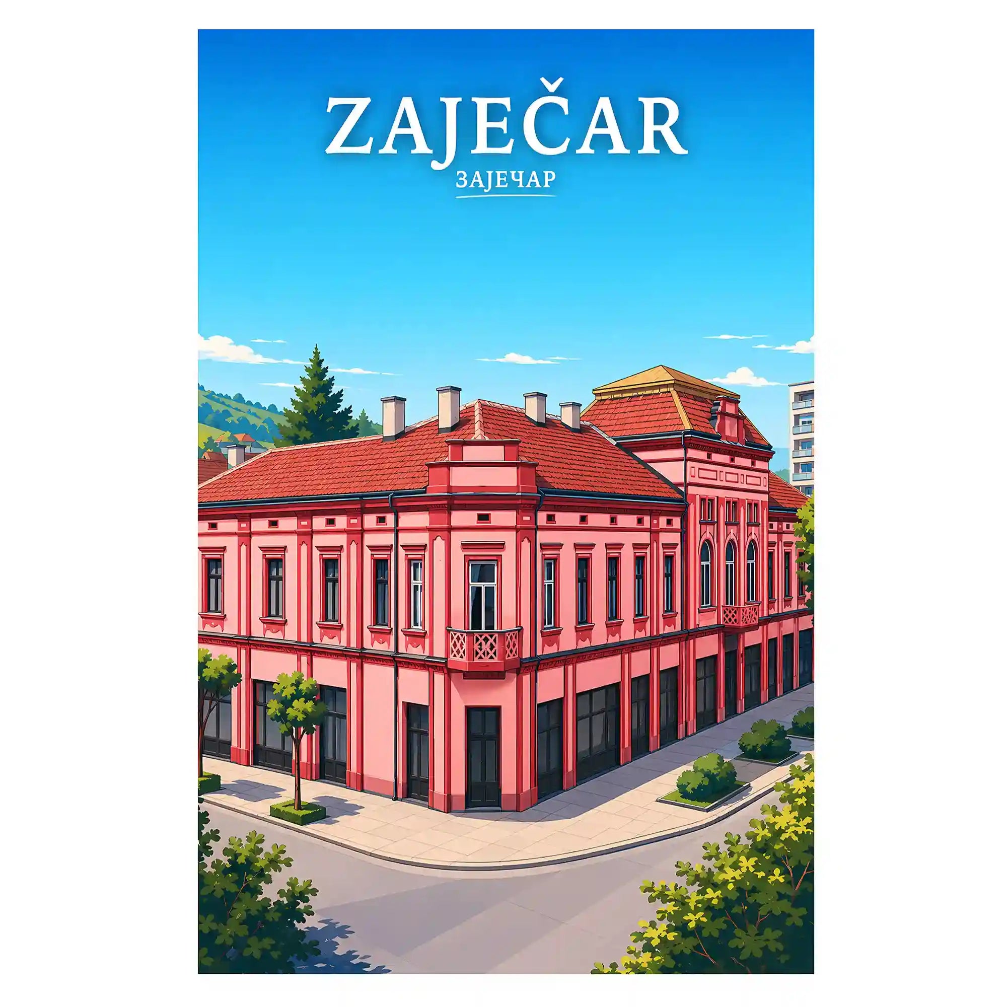 Poster Zaječar - dolina Timoka