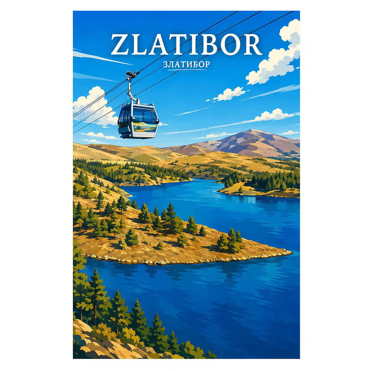 Poster Zlatibor - zlatiborska visoravan