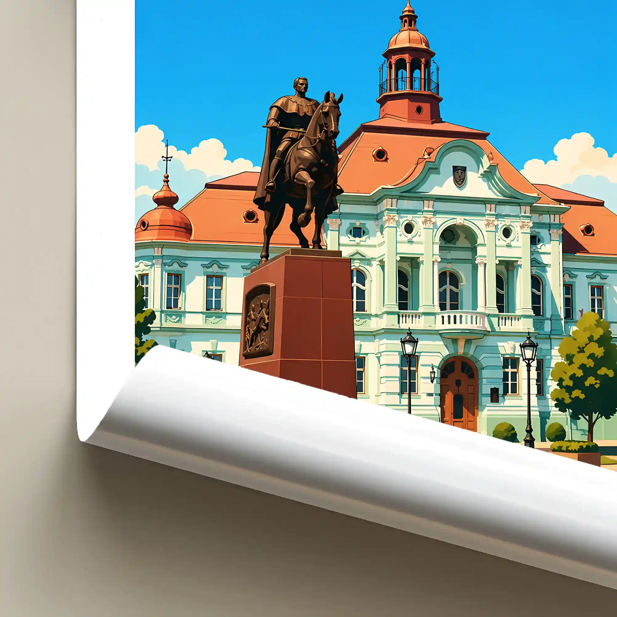 Poster Zrenjanin - reka Begej
