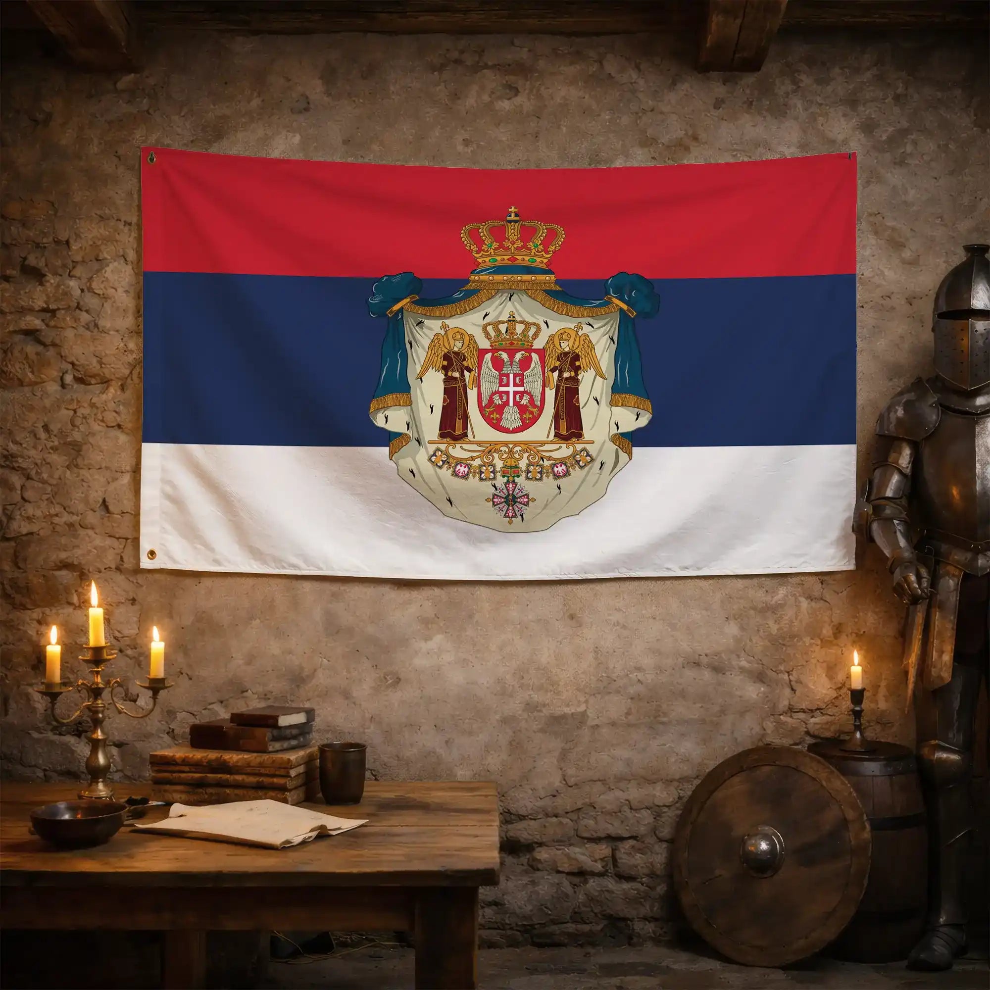Zastava Dinastija Obrenović - kneževina Srbija