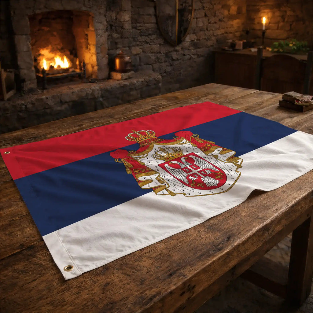 Zastava Srpska monarhija - kruna tradicija