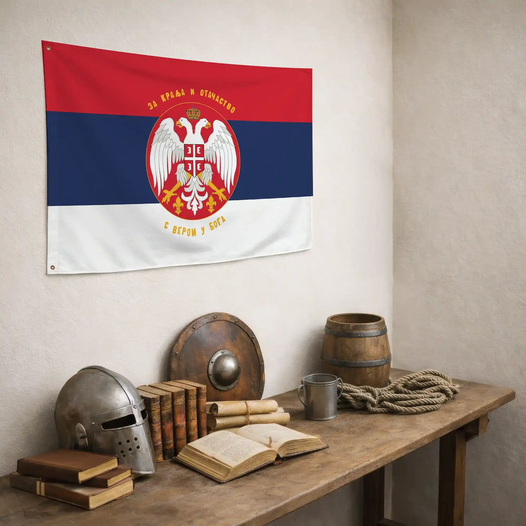 Zastava Vojska Kraljevine Srbije - balkanski ratovi