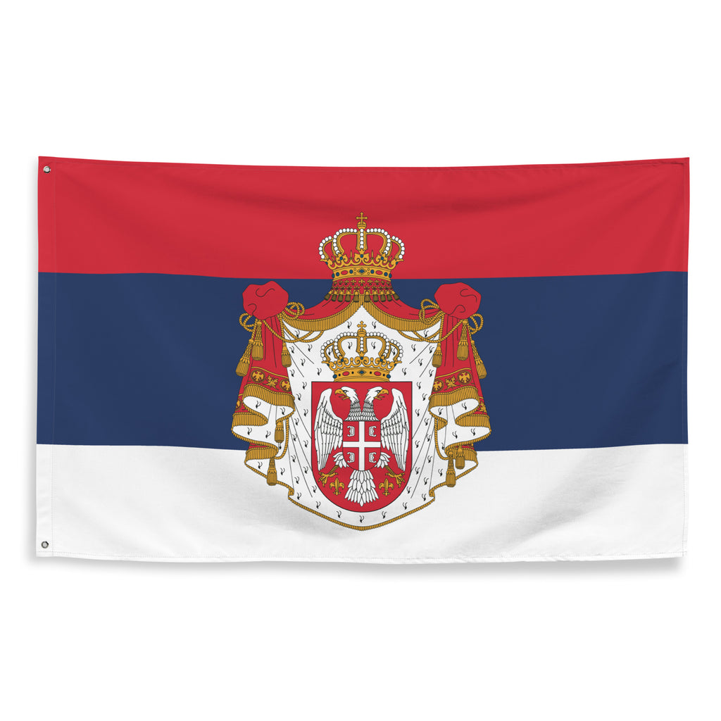 Zastava Srpska monarhija - kruna tradicija